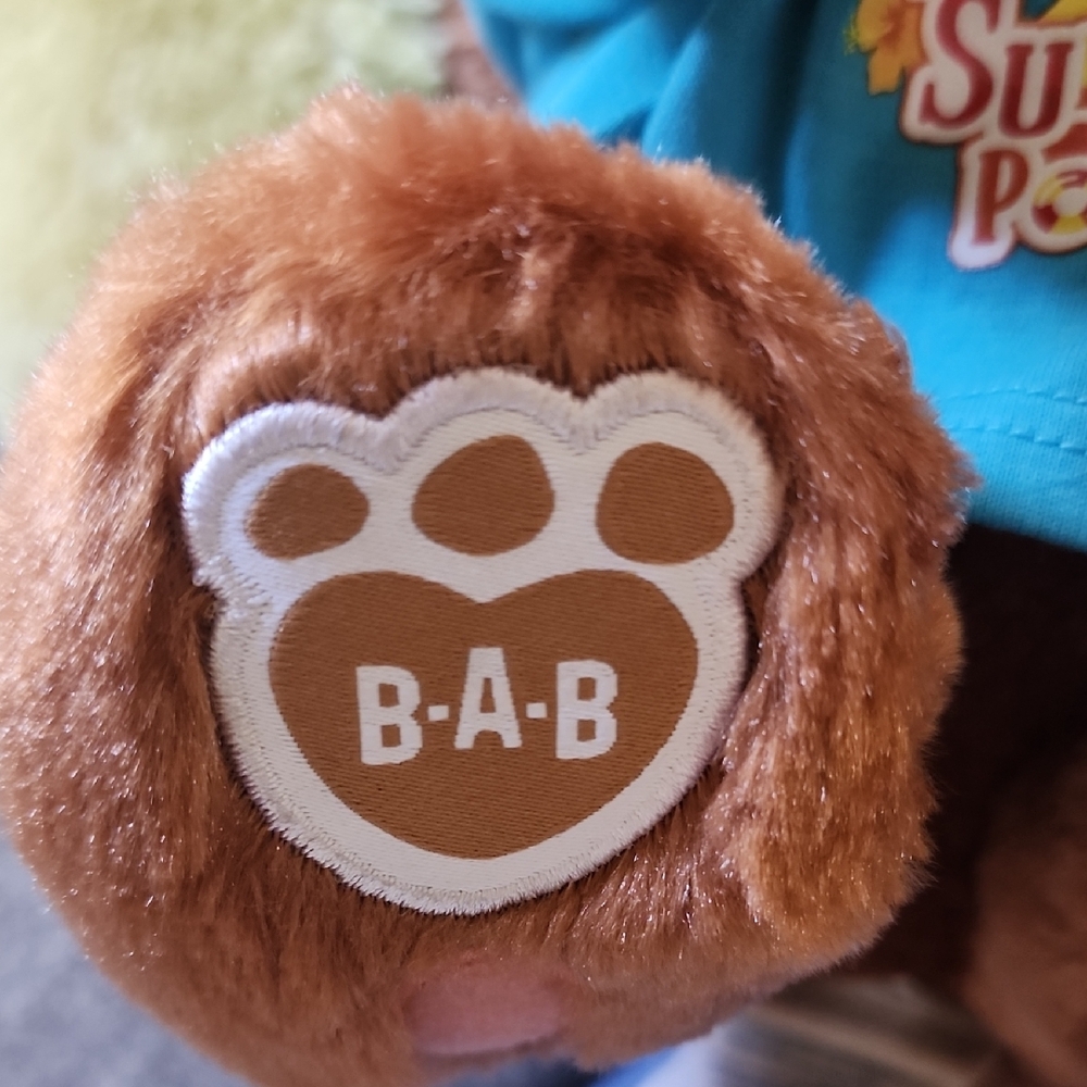 Build A Bear Pokemon Eevee BAB Plush Toy with Blue Outfit w/Voicebox - Picture 5 of 9